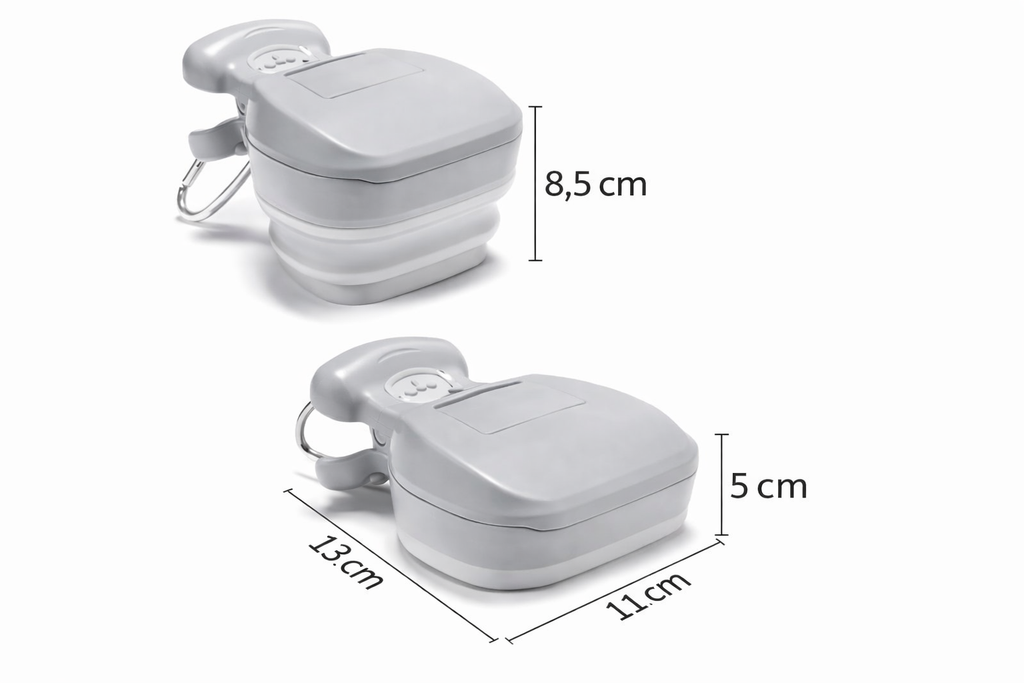 Hygienic, portable, and durable contactless dog poop scoop