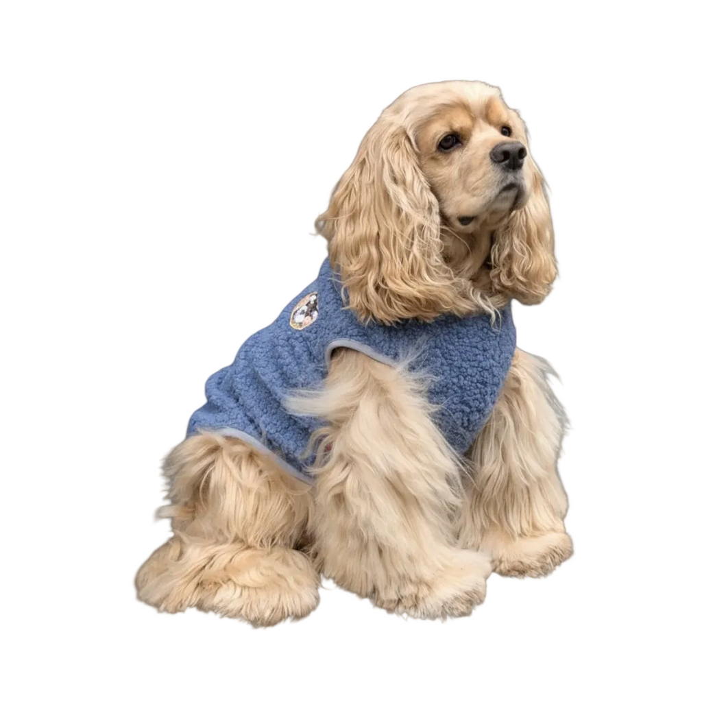 Sleeveless Teddy Vest