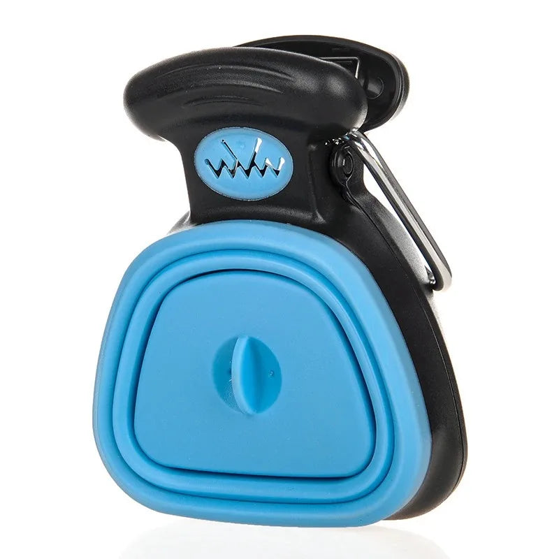 Hygienic, portable, and durable contactless dog poop scoop