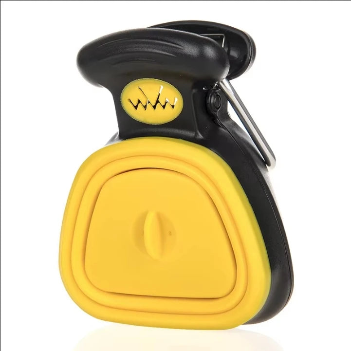 Hygienic, portable, and durable contactless dog poop scoop