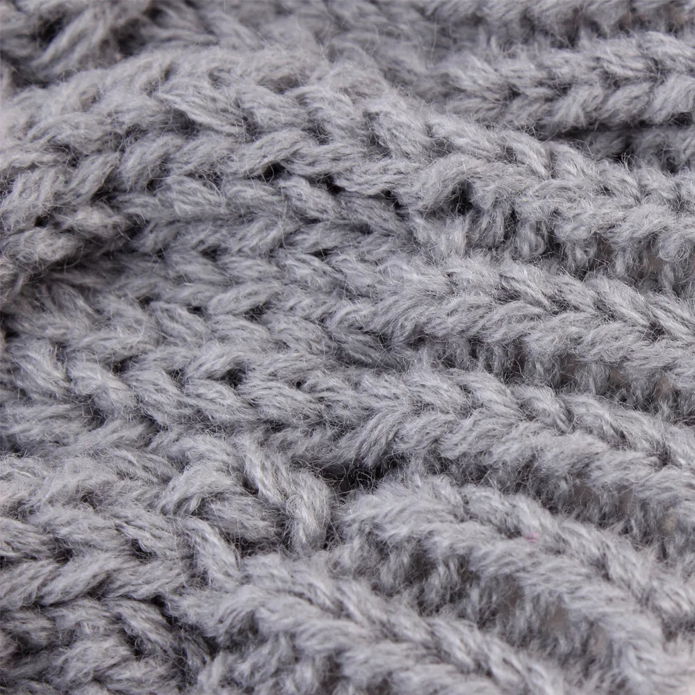 Pull Tricot Col roulé - Laine Trosadée