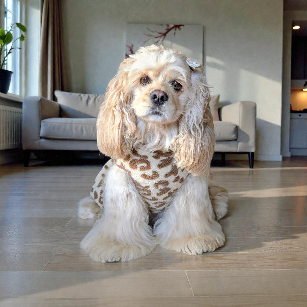 Robe Léopard Polaire