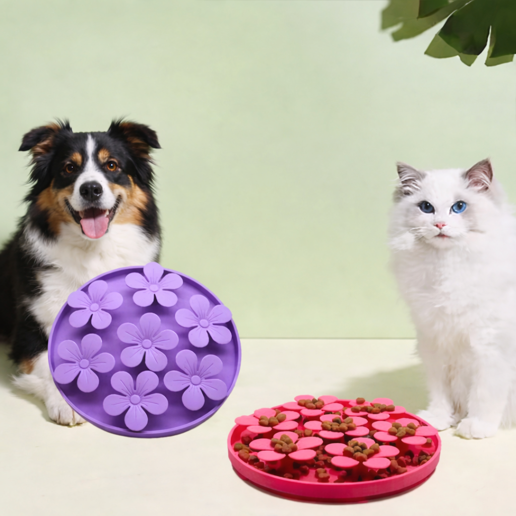 Distributeur Lent Motif Fleurs